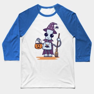 Ned's Halloween Witch Baseball T-Shirt